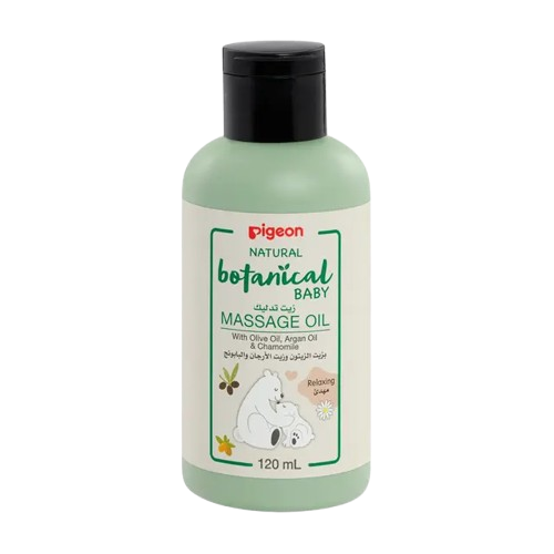 Natural Botanical Baby Massage Oil 120ml