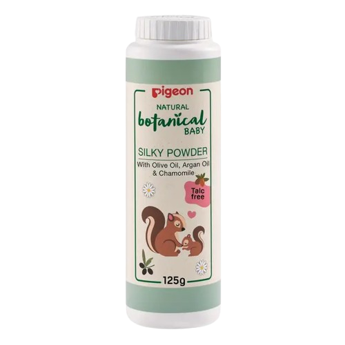 Pigeon Natural Botanical Baby Silky Powder - 125 gm